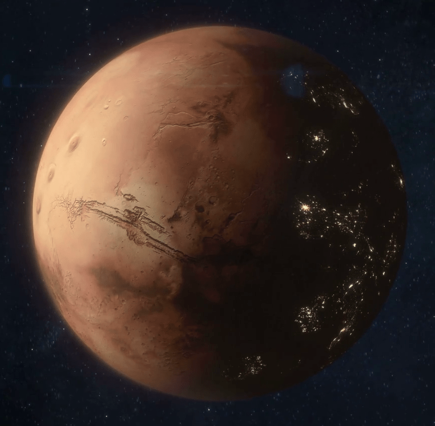 Colonised Mars